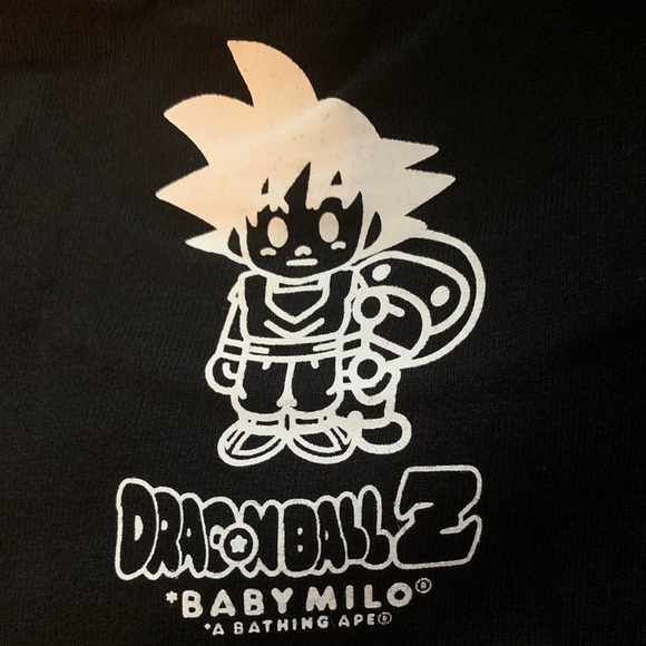 Bape Black Dragon Ball Z Short Sleeve Tee - Picture 7 of 7